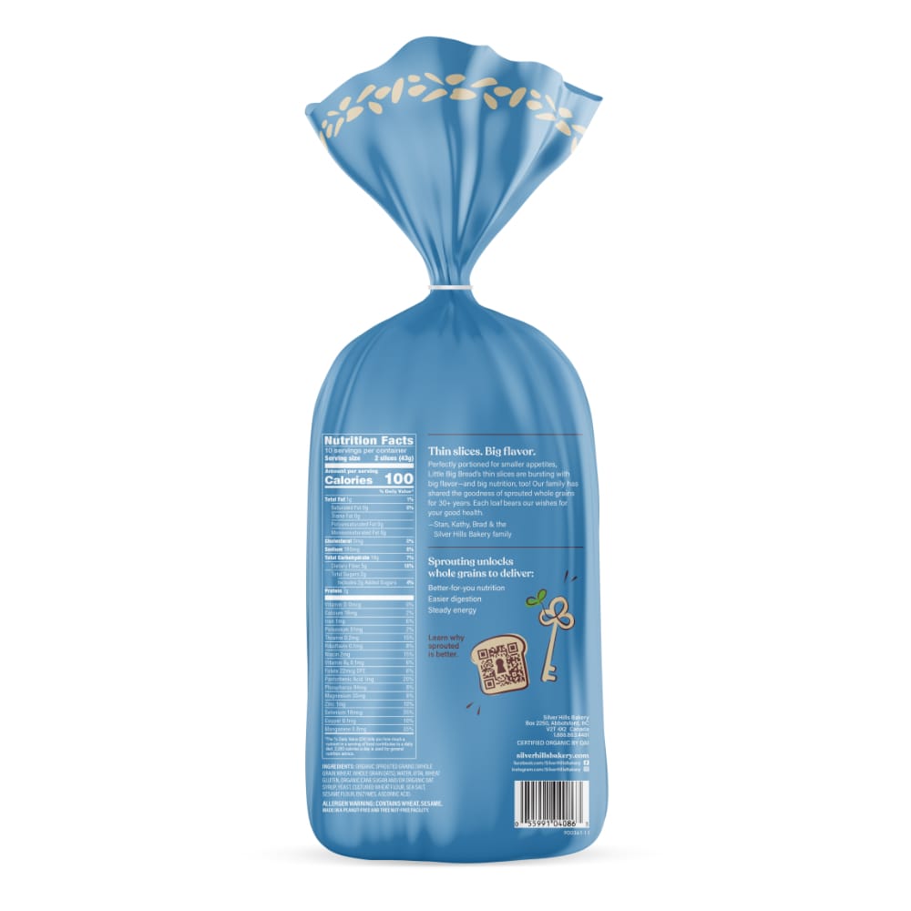 Little Big Bread® Sprouted Wheat Bread