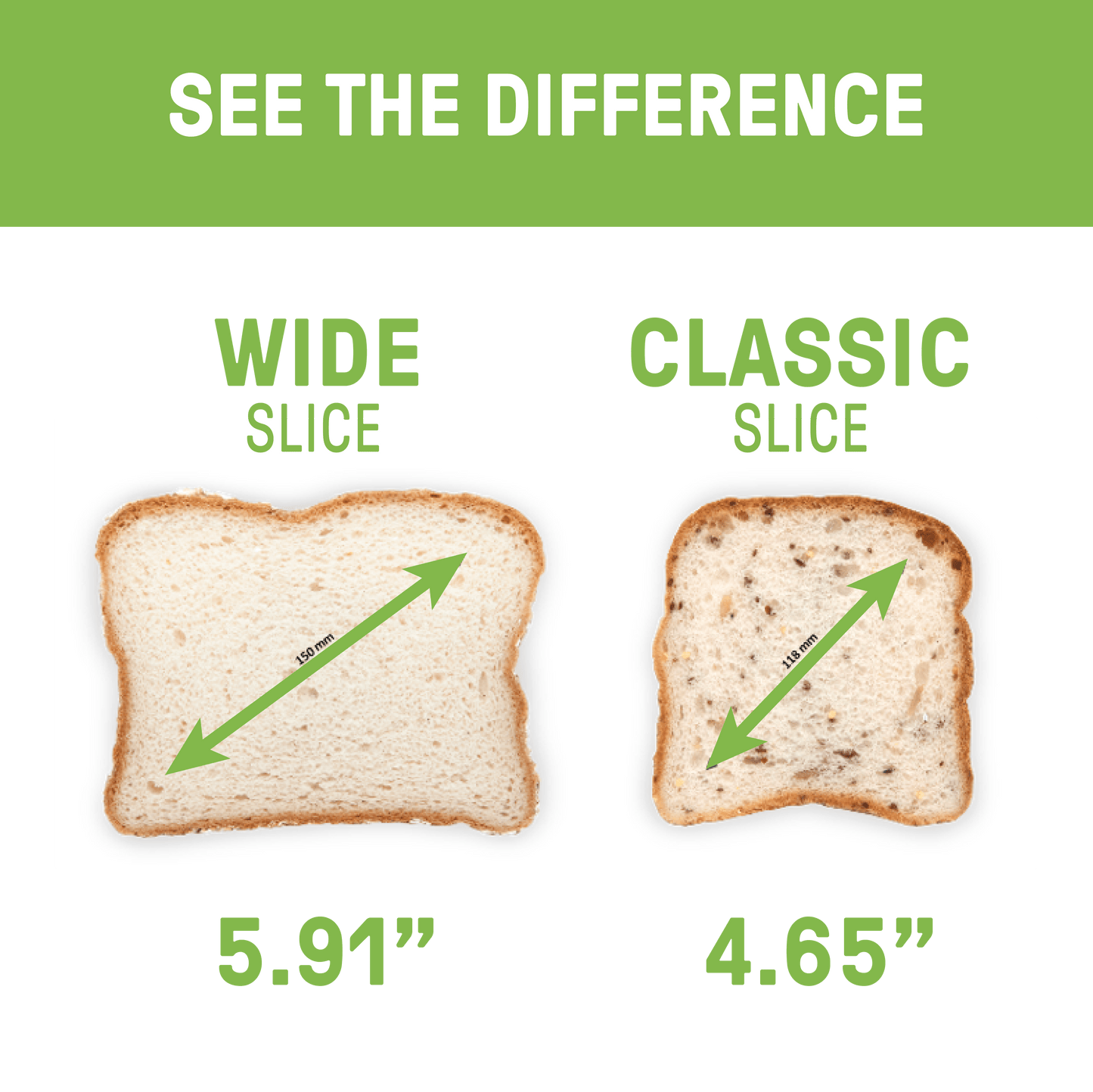 White Wide Slice Gluten Free Bread