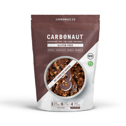 Low Carb Gluten Free Double Chocolate Crunch Granola