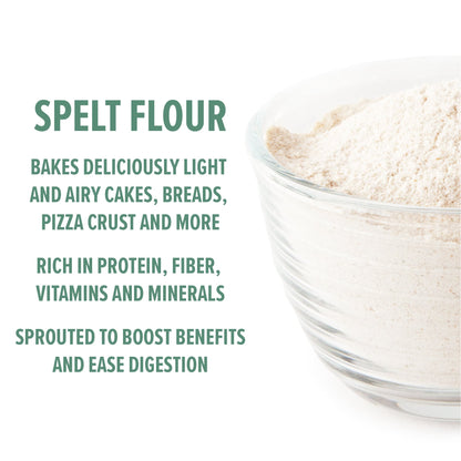 Organic Sprouted Spelt Flour (5 lb. bags)