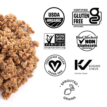 Organic Sprouted Honey Bergamot Tea-Infused Granola