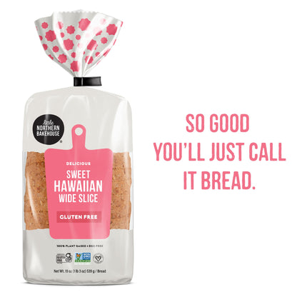 Sweet Hawaiian Wide Slice Gluten Free Bread