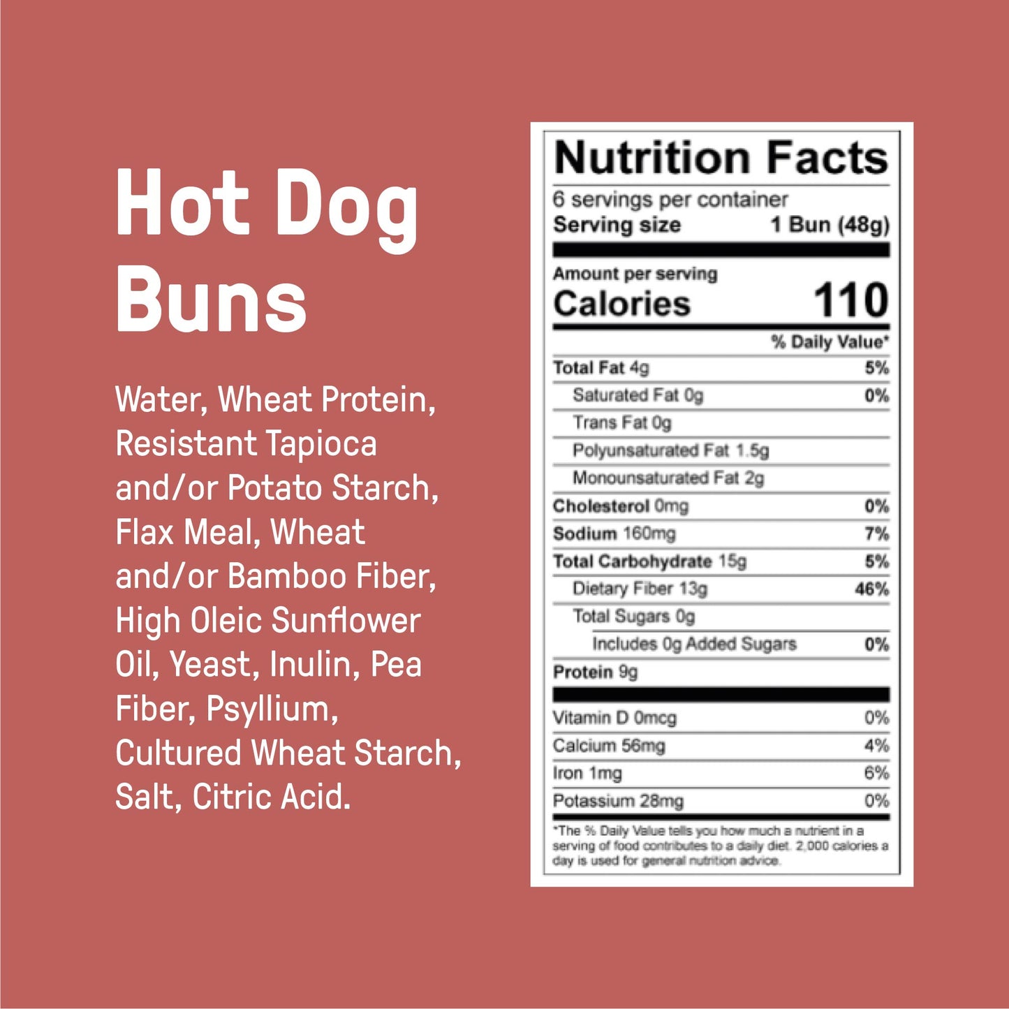 Low Carb Original Hot Dog Buns