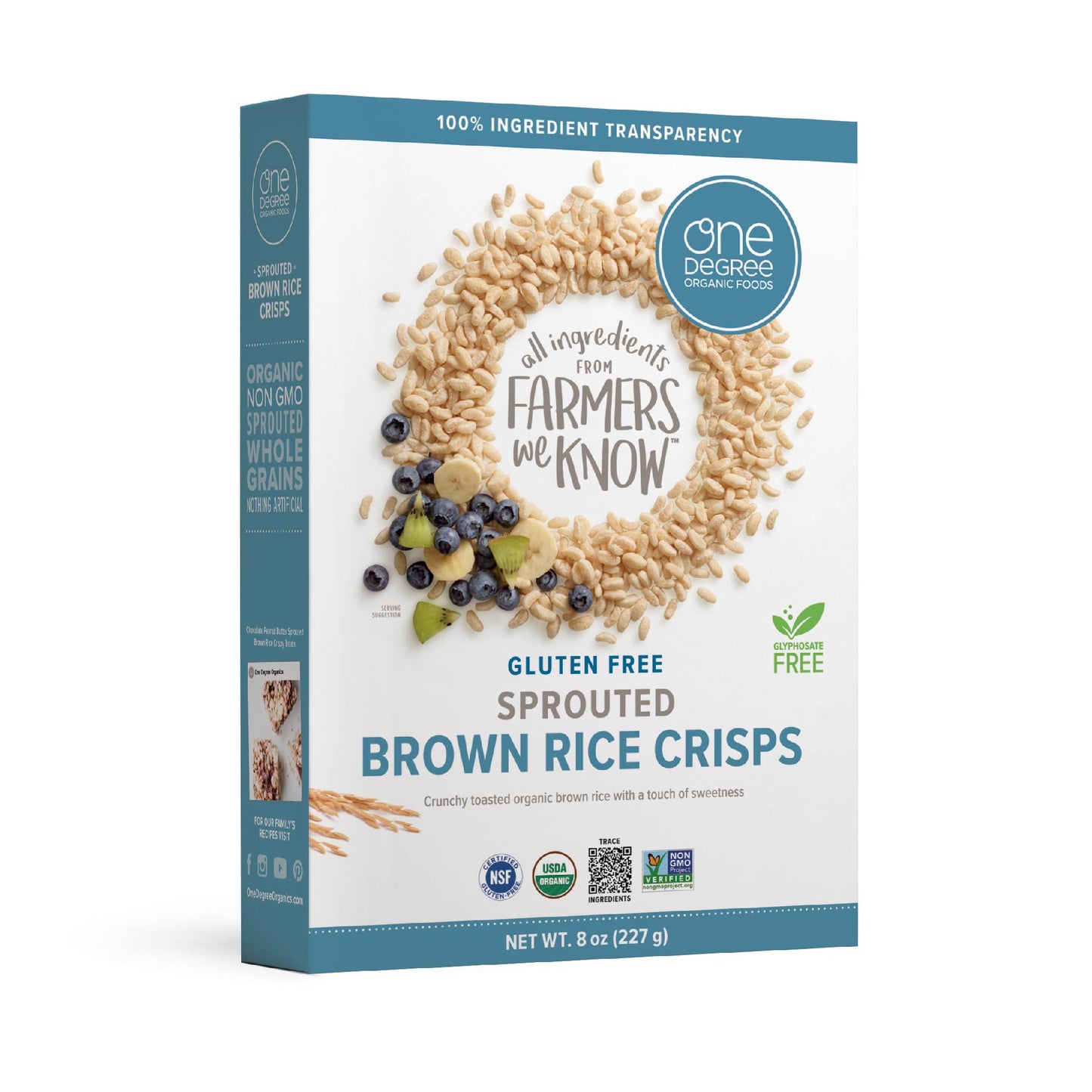 Sprouted Brown Rice Crisps Organic Cereal