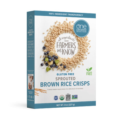 Sprouted Brown Rice Crisps Organic Cereal
