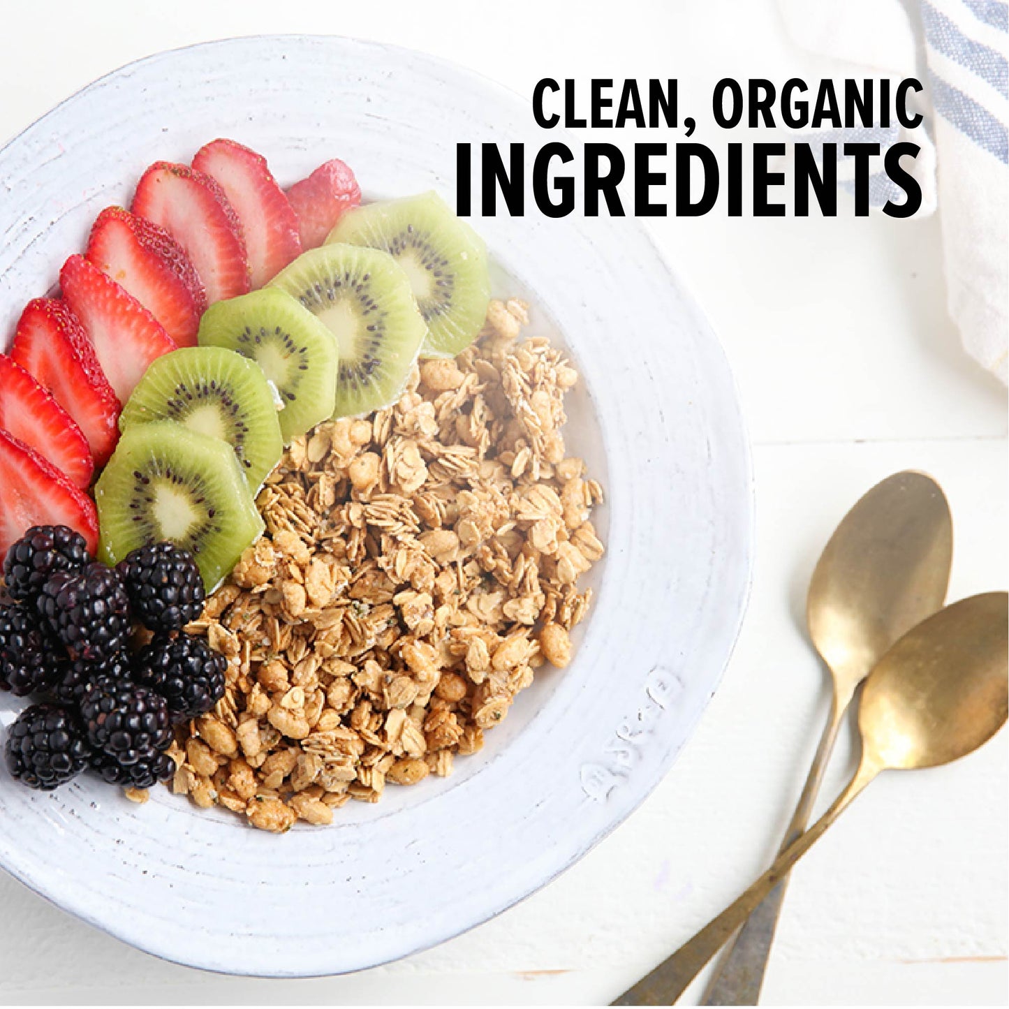 Organic Sprouted Oat Honey Hemp Granola