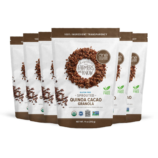 Organic Sprouted Oat Quinoa Cacao Granola