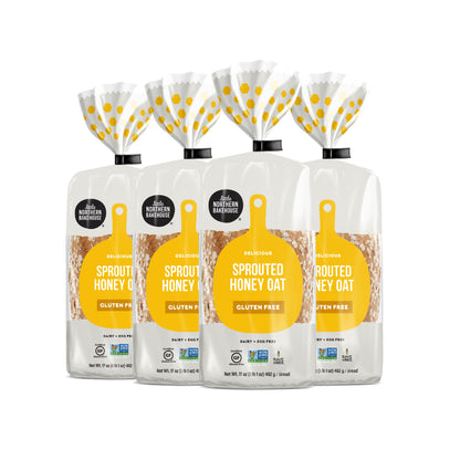 Sprouted Honey Oat Gluten Free Bread