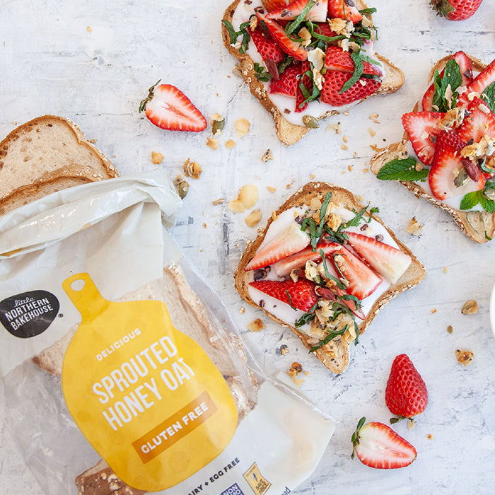 Sprouted Honey Oat Gluten Free Bread