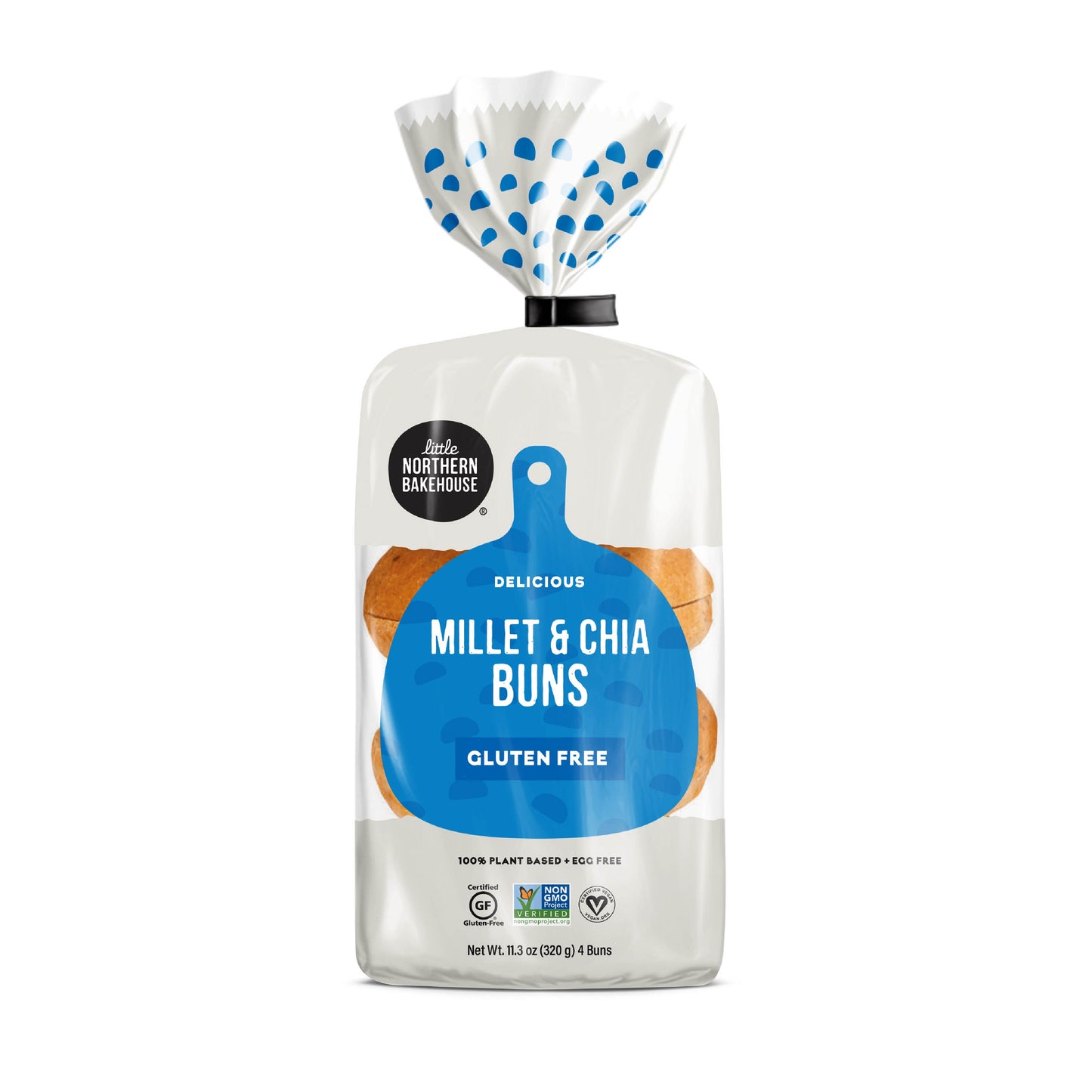 Millet & Chia Gluten Free Hamburger Buns