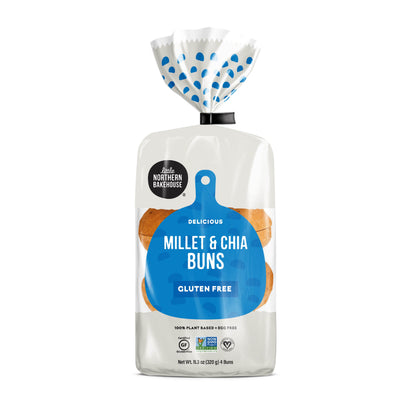 Millet & Chia Gluten Free Hamburger Buns