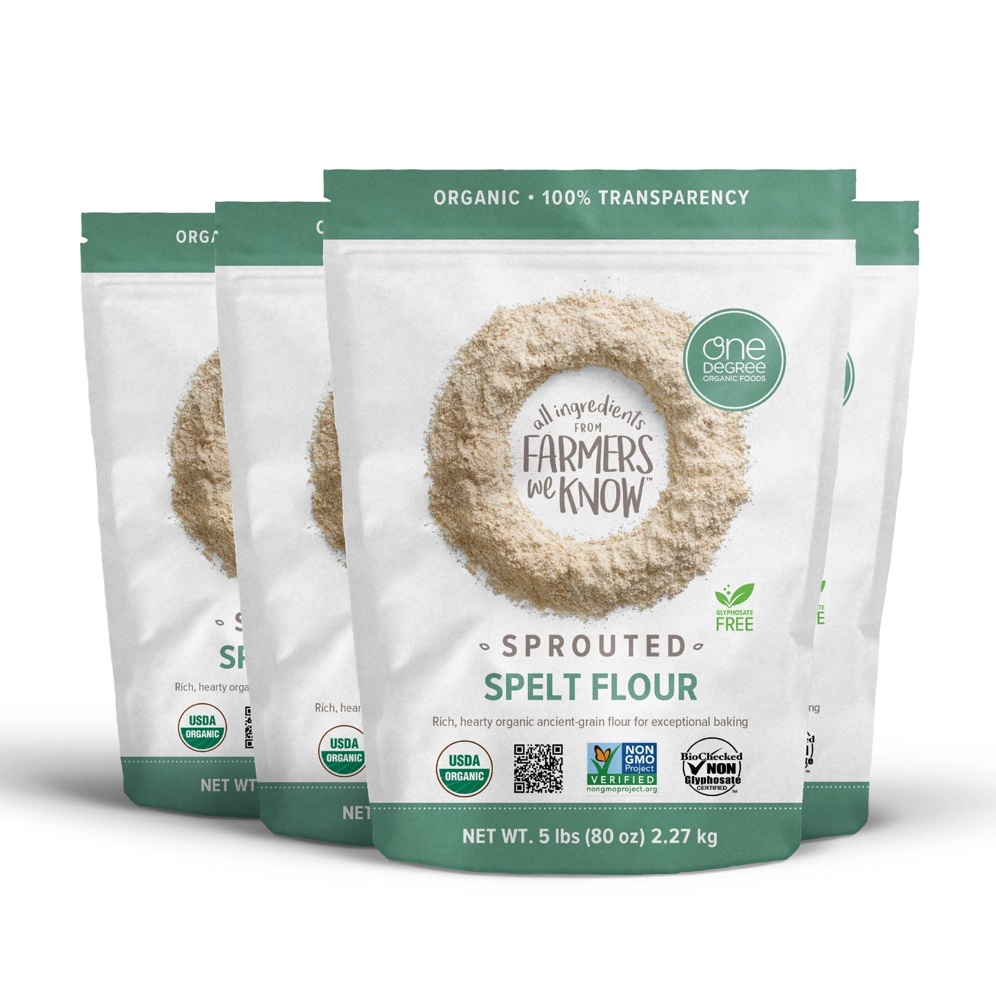 Organic Sprouted Spelt Flour (5 lb. bags)