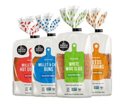 Little Northern Bakehouse Bread & Bun Variety Pack (4 Pack)