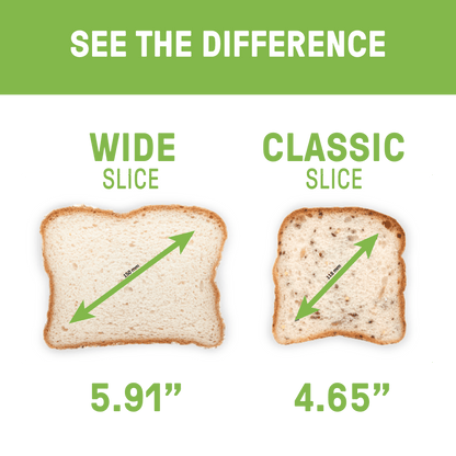 White Wide Slice Gluten Free Bread